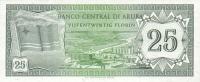 p3 from Aruba: 25 Florin from 1986