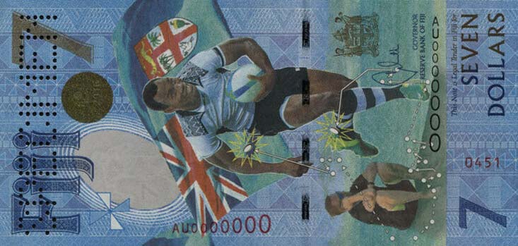 Front of Fiji p120s: 7 Dollars from 2017