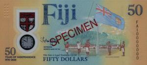 Gallery image for Fiji p121s: 50 Dollars