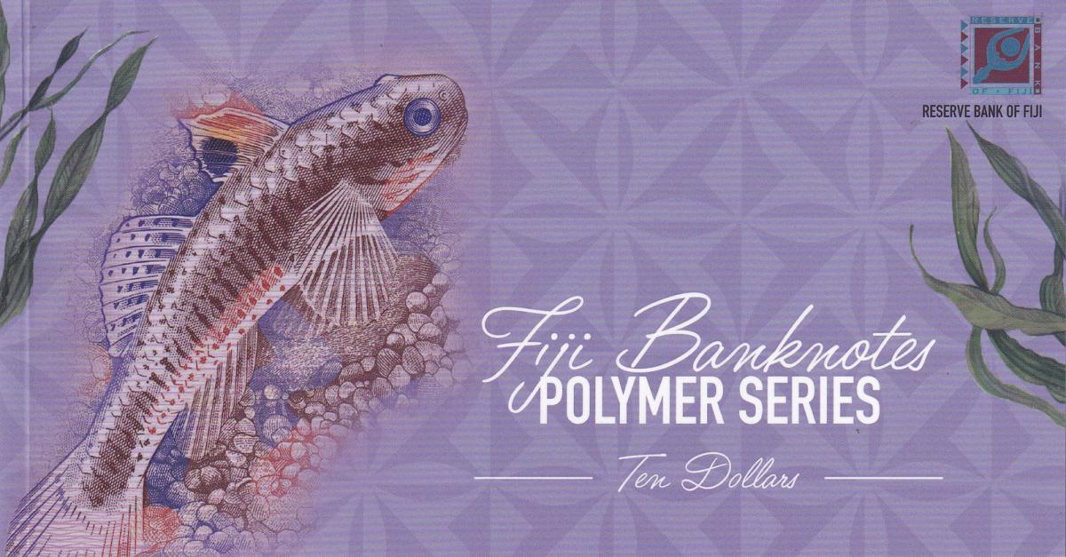 Front of Fiji p126b: 10 Dollars from 2025