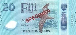 Gallery image for Fiji p127s: 20 Dollars