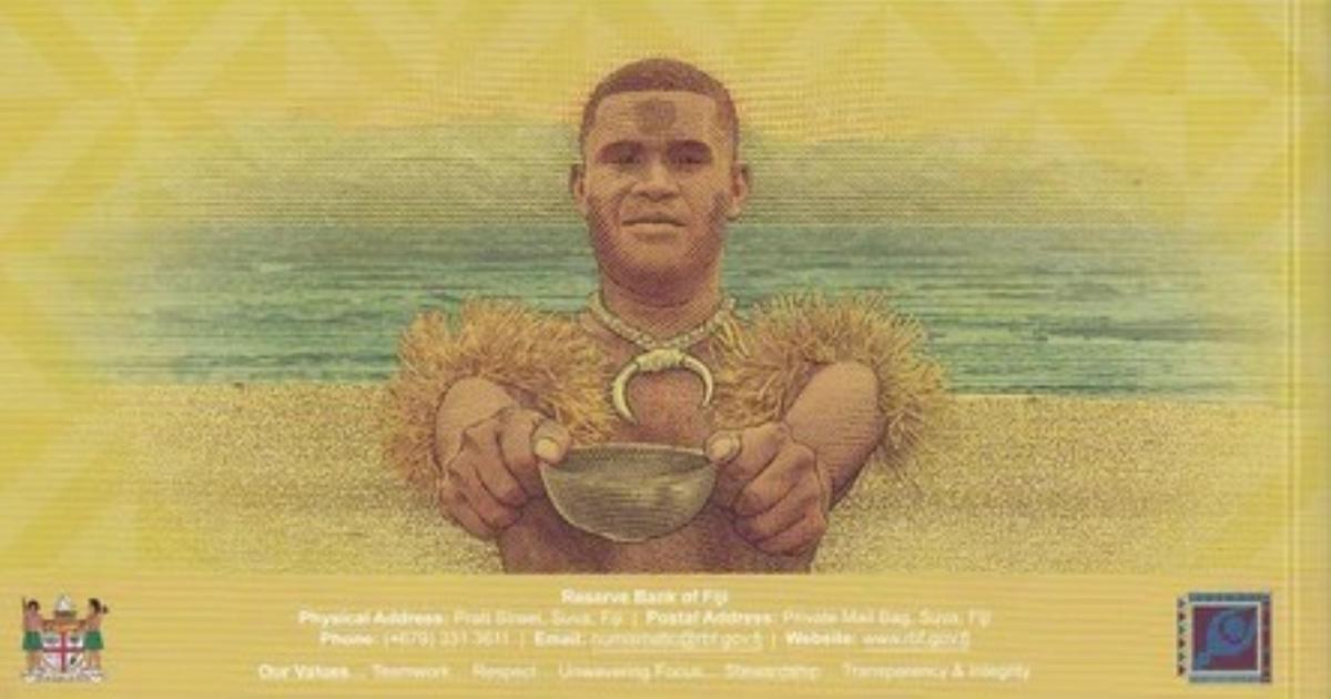 Back of Fiji p129b: 100 Dollars from 2025