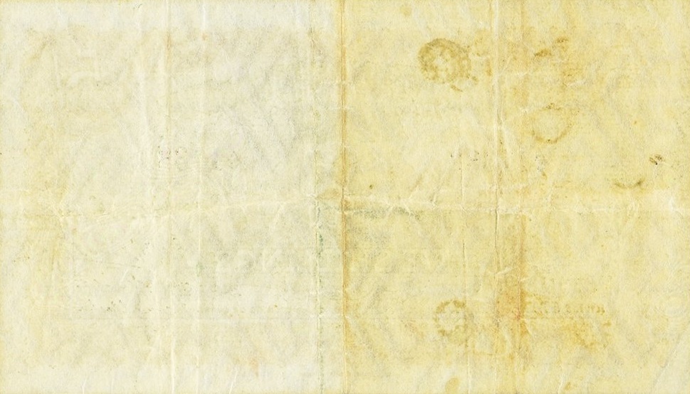 Back of Fiji p25f: 5 Shillings from 1925