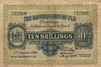Gallery image for Fiji p26c: 10 Shillings