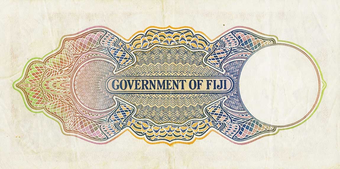 Back of Fiji p38f: 10 Shillings from 1943