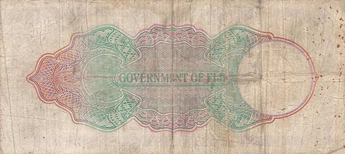 Back of Fiji p41d: 5 Pounds from 1949