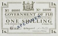 Gallery image for Fiji p48s: 1 Shilling