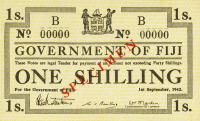 Gallery image for Fiji p49s2: 1 Shilling