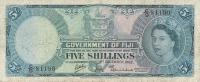 Gallery image for Fiji p51c: 5 Shillings