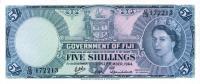 Gallery image for Fiji p51d: 5 Shillings from 1964