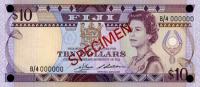 Gallery image for Fiji p84s2: 10 Dollars