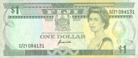 Gallery image for Fiji p89a: 1 Dollar from 1993
