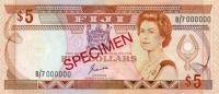 Gallery image for Fiji p91s2: 5 Dollars
