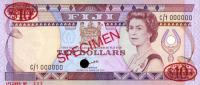 Gallery image for Fiji p92s1: 10 Dollars