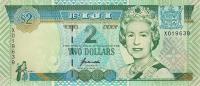 Gallery image for Fiji p96br: 2 Dollars