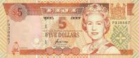 Gallery image for Fiji p97a: 5 Dollars
