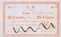 p9b from Fiji: 25 Cents from 1872