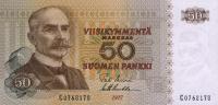 p108a from Finland: 50 Markkaa from 1977