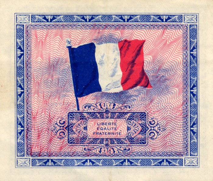 Back of France p116a: 10 Francs from 1944