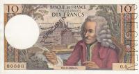 Gallery image for France p147s: 10 Francs
