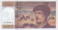 Gallery image for France p151h: 20 Francs from 1995