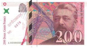 Gallery image for France p159s: 200 Francs