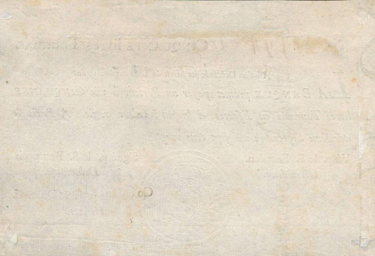 Back of France pA23: 50 Livres from 1720