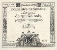 Gallery image for France pA69b: 15 Soles