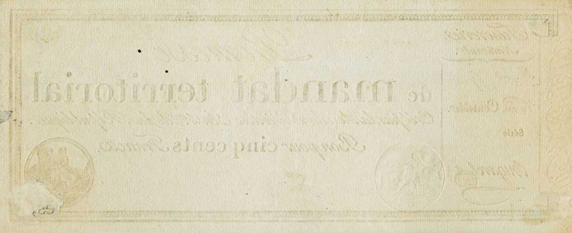 Back of France pA86b: 500 Francs from 1796