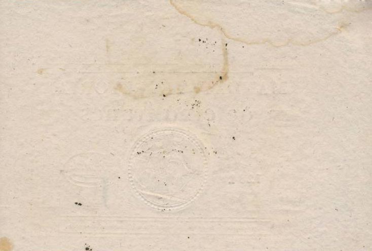 Back of France pA87b: 5 Francs from 1796