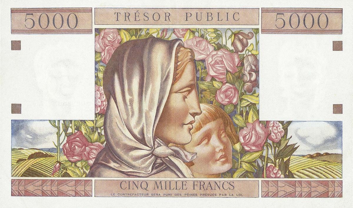 Back of France pM15: 50 Nouveaux Francs from 1960