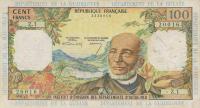 Gallery image for French Antilles p10a: 100 Francs