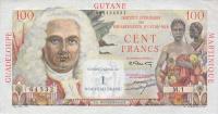 p1a from French Antilles: 1 Nouveaux Franc from 1961