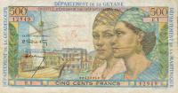 Gallery image for French Antilles p4a: 5 Nouveaux Francs