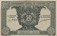 Gallery image for French Indo-China p91a: 50 Cents