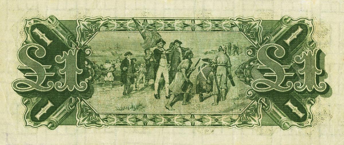 Back of Australia p11a: 1 Pound from 1923