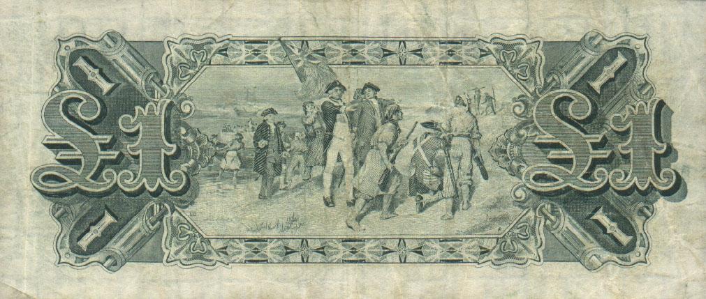 Back of Australia p16d: 1 Pound from 1932