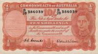 Gallery image for Australia p25d: 10 Shillings