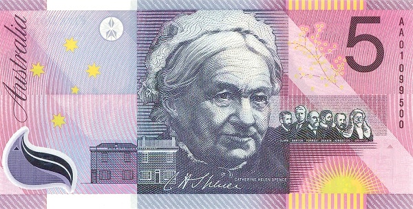 Back of Australia p56b: 5 Dollars from 2001
