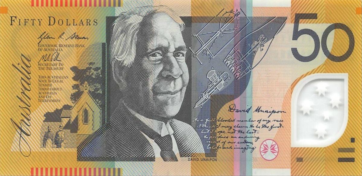 Front of Australia p60k: 50 Dollars from 2013