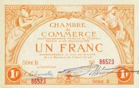 Gallery image for French Oceania p3: 1 Franc