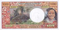 Gallery image for French Pacific Territories p2a: 1000 Francs