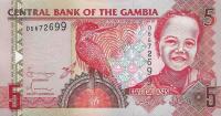 Gallery image for Gambia p20c: 5 Dalasis