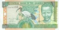 Gallery image for Gambia p21a: 10 Dalasis