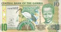 Gallery image for Gambia p26c: 10 Dalasis