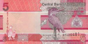 Gallery image for Gambia p37b: 5 Dalasis