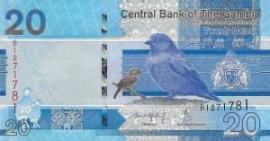 Gallery image for Gambia p39b: 20 Dalasis