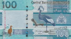 Gallery image for Gambia p41c: 100 Dalasis