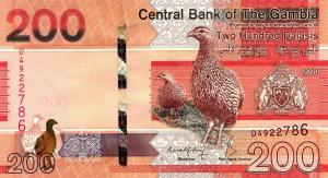 Gallery image for Gambia p42b: 200 Dalasis