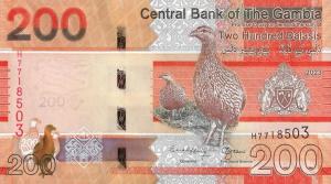 Gallery image for Gambia p42c: 200 Dalasis